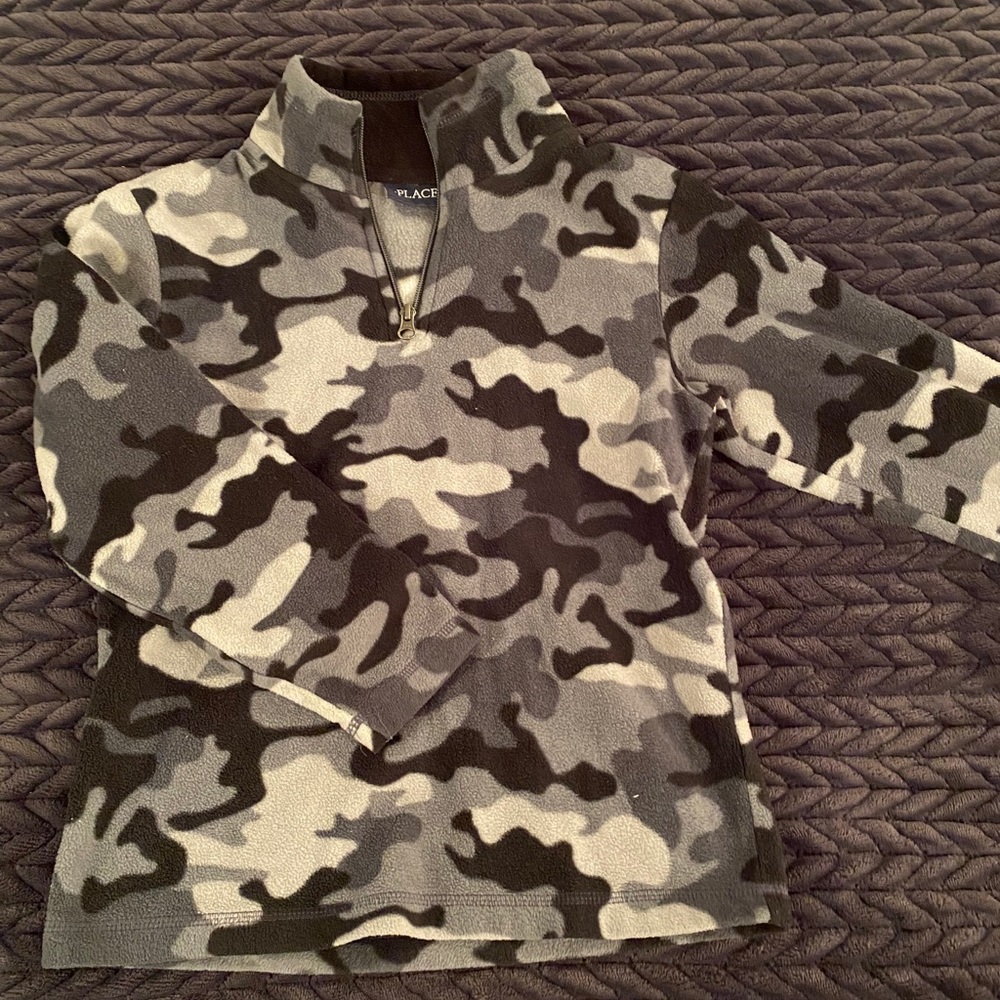 Boys Camo Sweatshirt